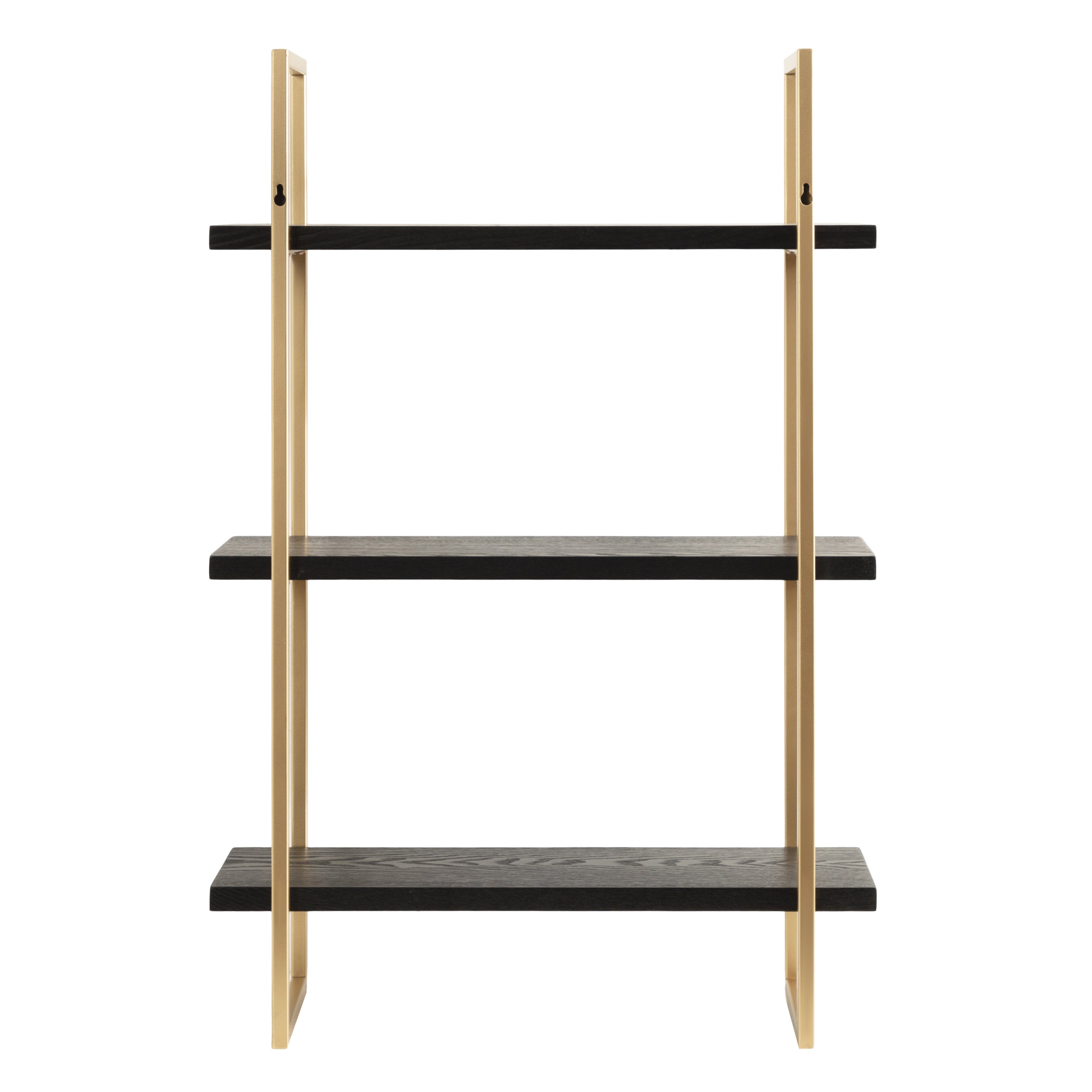 Accent Shelf 20x30 Black Gold 4