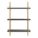 Accent Shelf 20x30 Black Gold 4