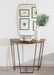 Console Table Walnut Brown 36x18x29.75 6