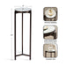 Drink Table Mirror Bronze 9x9x23 2