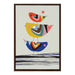 Framed Canvas Sylvie Walnut 23x33 2