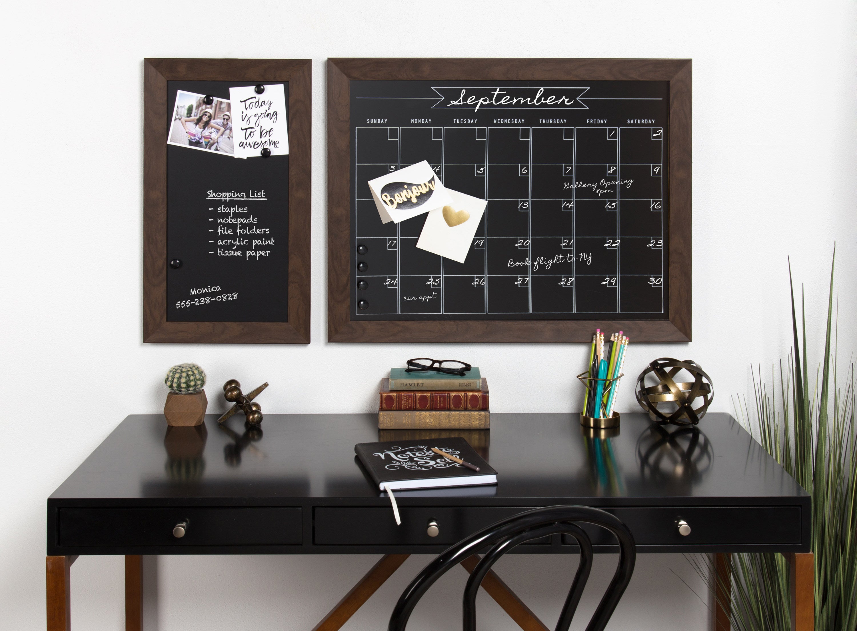 Monthly Calendars Brown 23x29 5