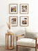 Wall Frame Brown 11x14 matted to 8x10 7
