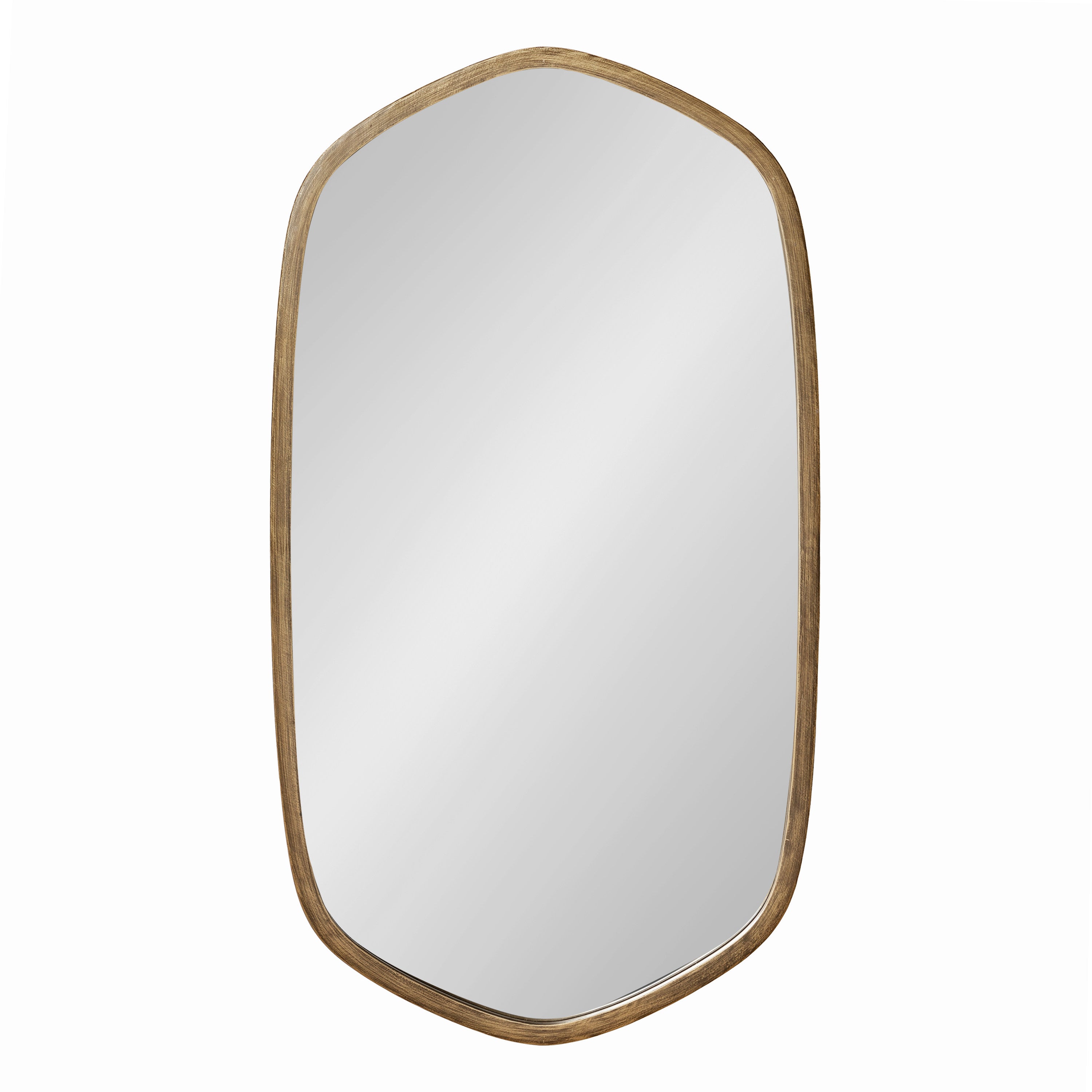 Hexagon Mirror Gold 20x36 5