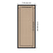 Pinboard Lucie Black 17x41 2