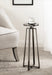 Drink Table Pewter 9x9x23 7