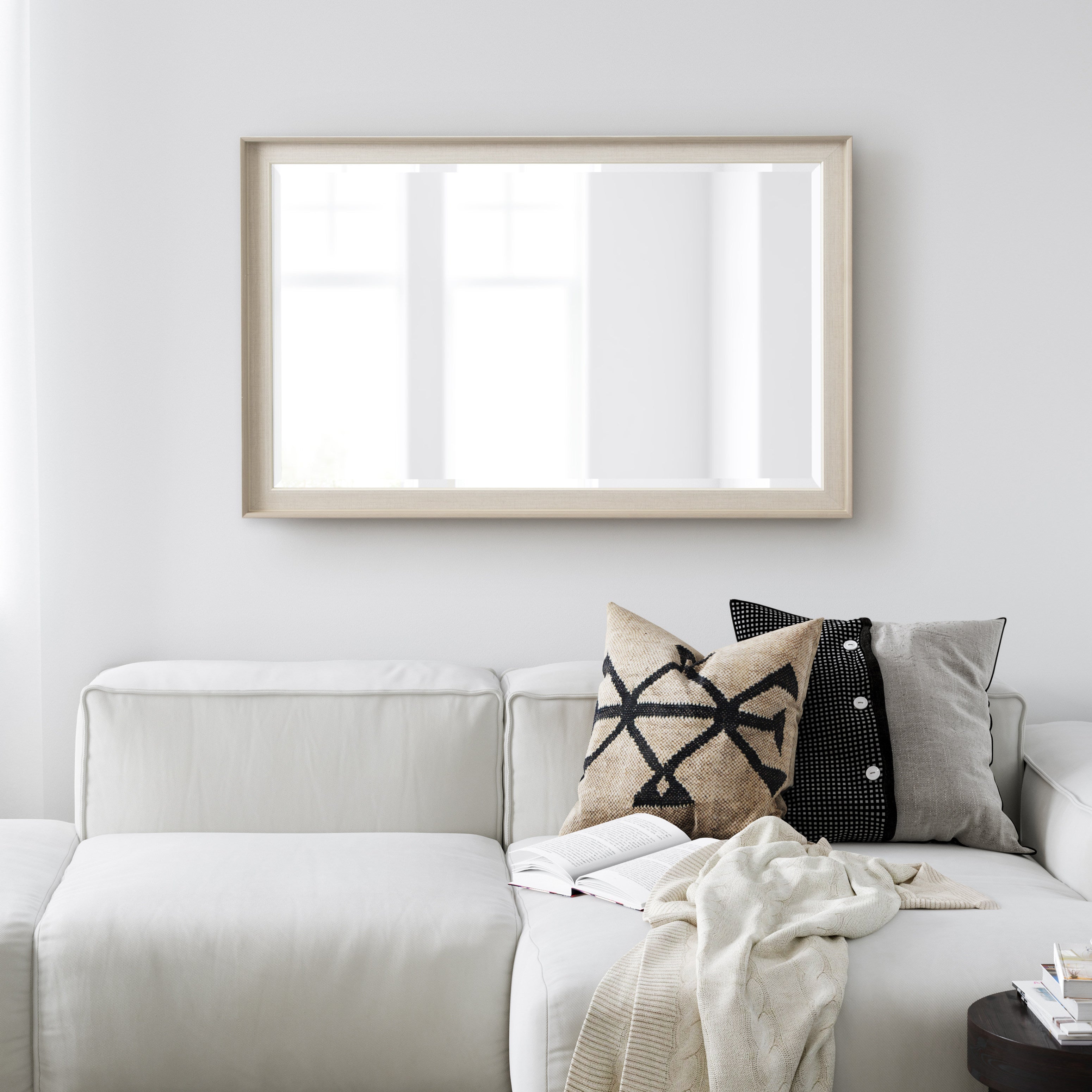 Rectangle Mirror Natural 24x36 6