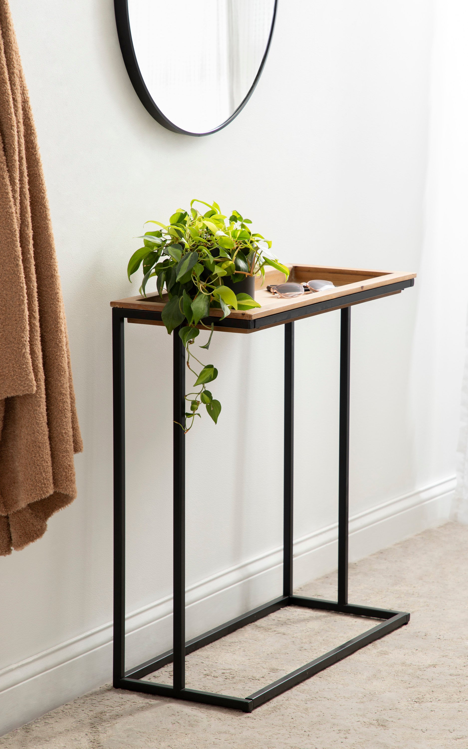 Lockridge Wood and Metal Console Table