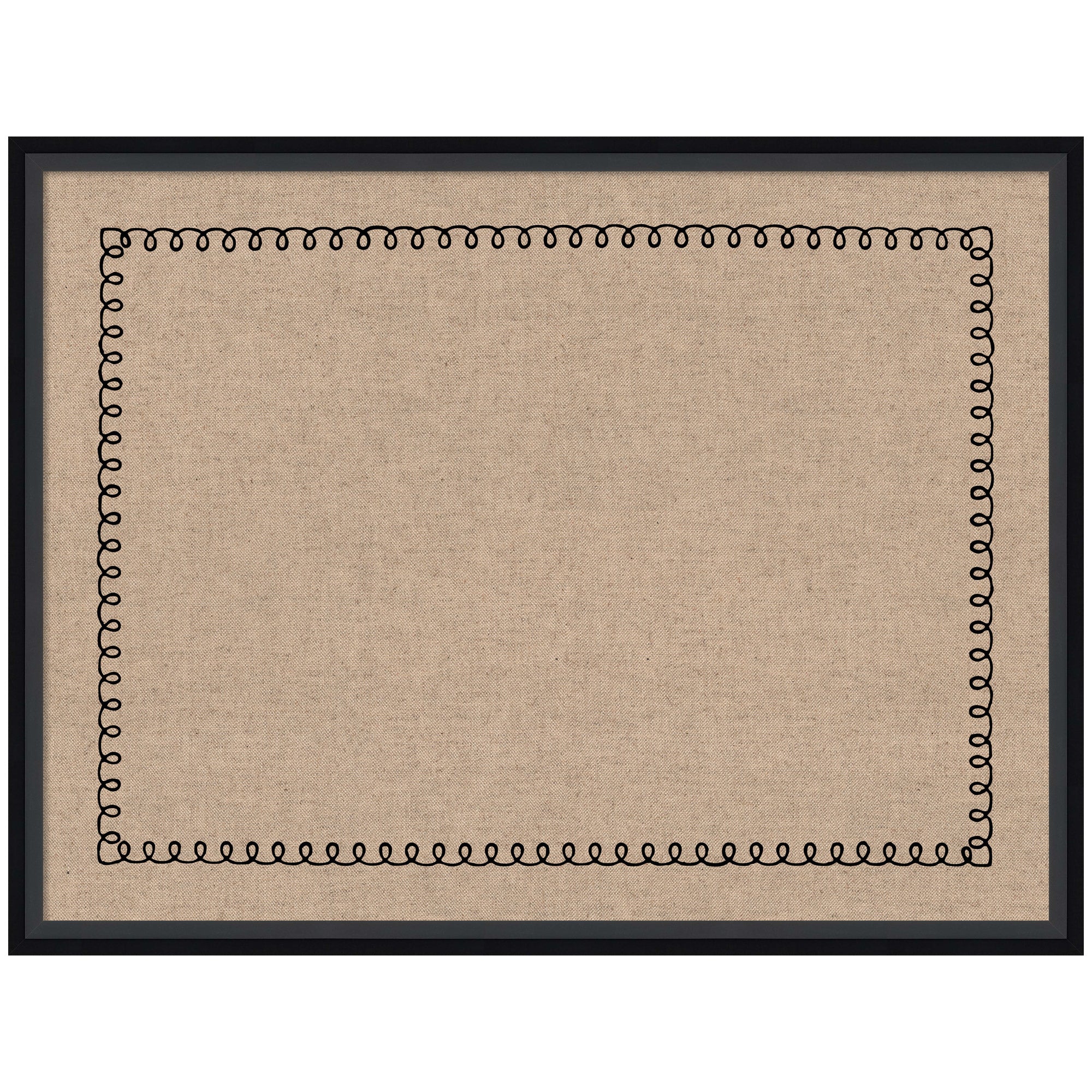 Pinboard Lucie Black 25x19 1
