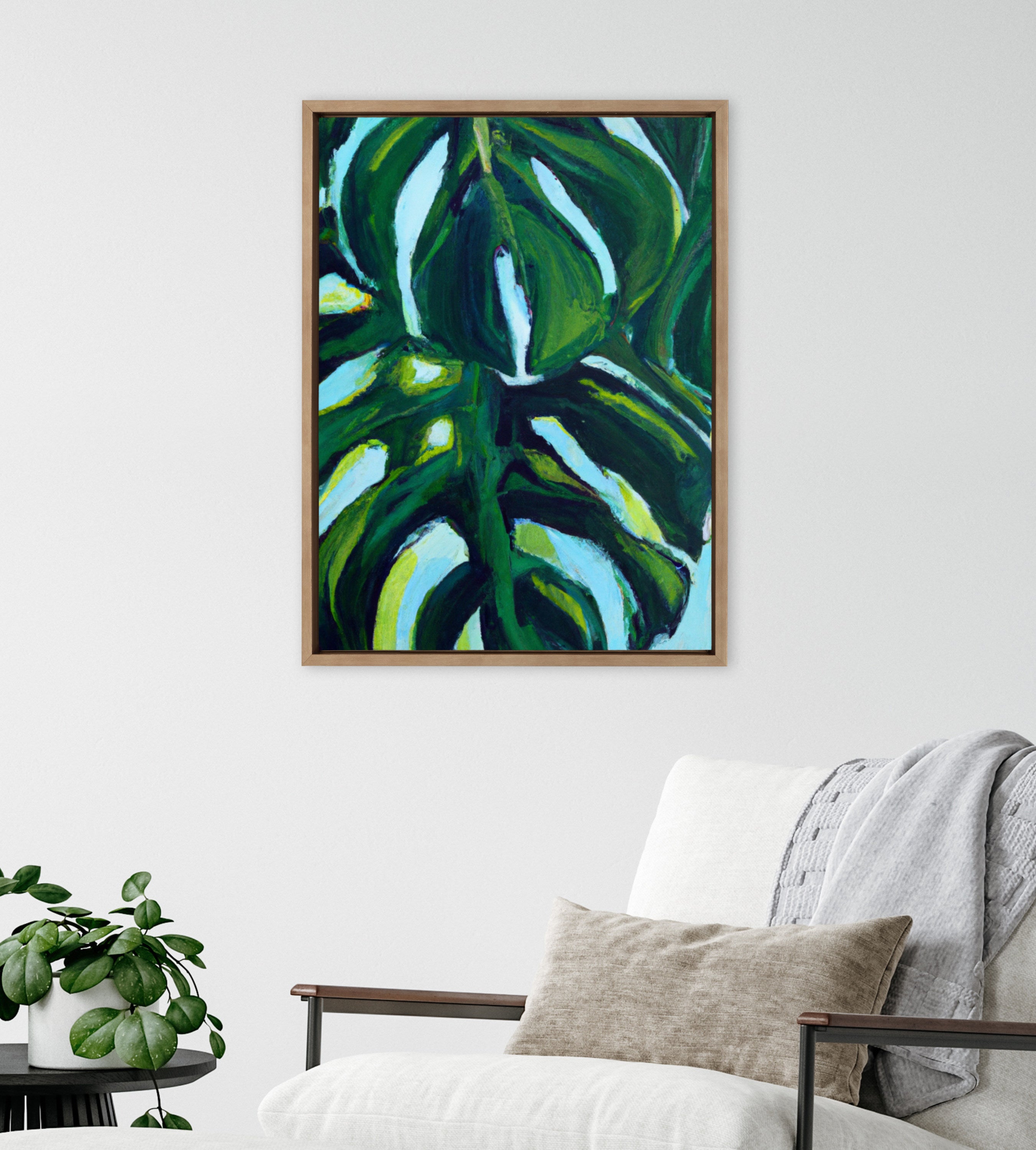 Framed Canvas 18x24 Sylvie Dark Gold 5