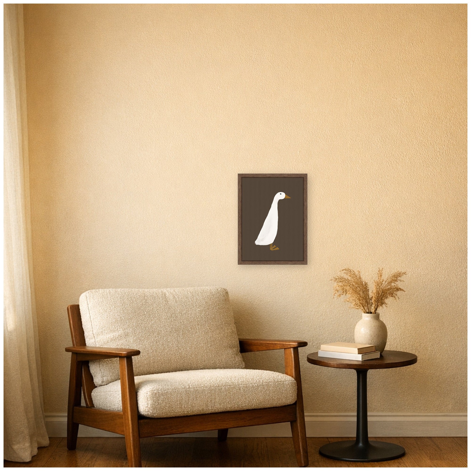Framed Canvas 10x13 Sylvie Walnut 5