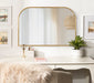 Arch Mirror Gold 36x24 7