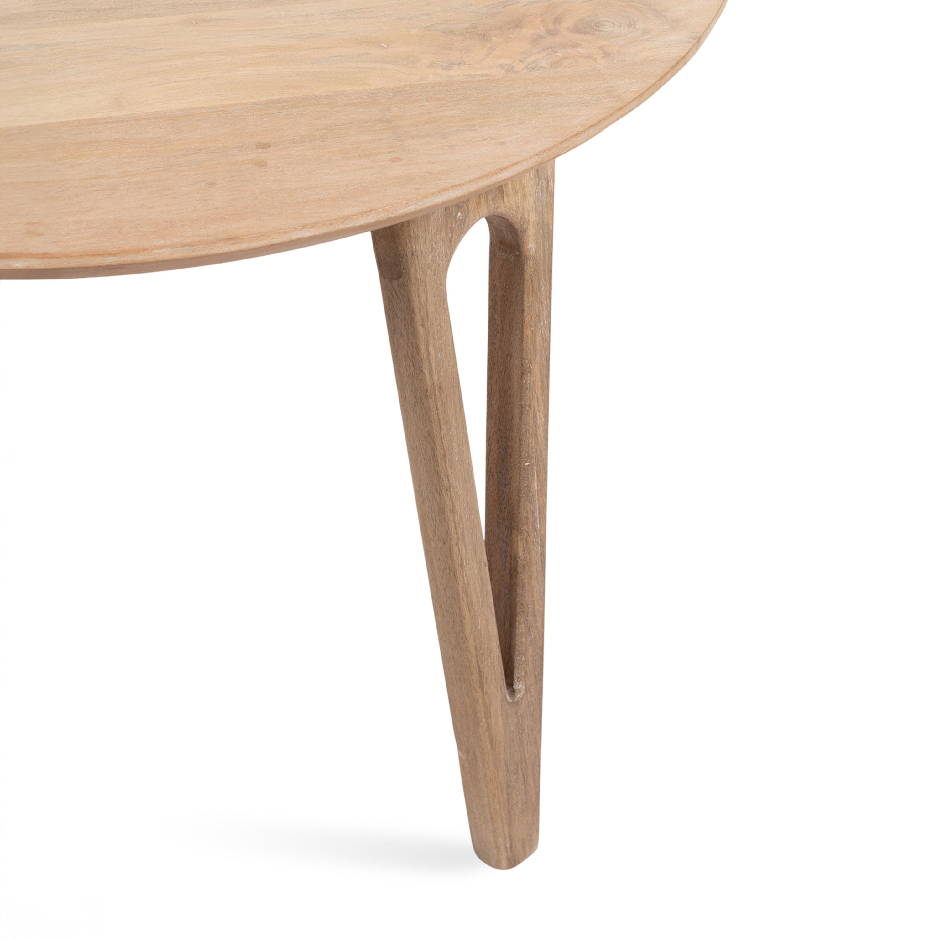 Coffee Table Natural Beige 30x30x19 3