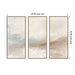 Framed Canvas Sylvie Dark Gold 3 Piece Set 18x40 2