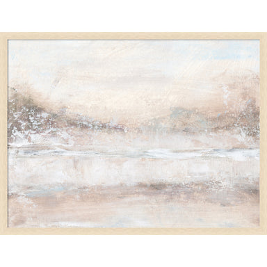 Mounted Canvas 38x29 Woodgrain Stripe Blonde 1