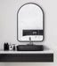 Arch Mirror Black 24x36 7