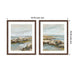 Framed Art Set 2 Piece Set 21x25 Florence Medium Brown 2