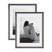 Wall Frame Gray 14x18 matted to 11x14 1
