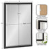 Rectangle Mirror Black 18x24 2