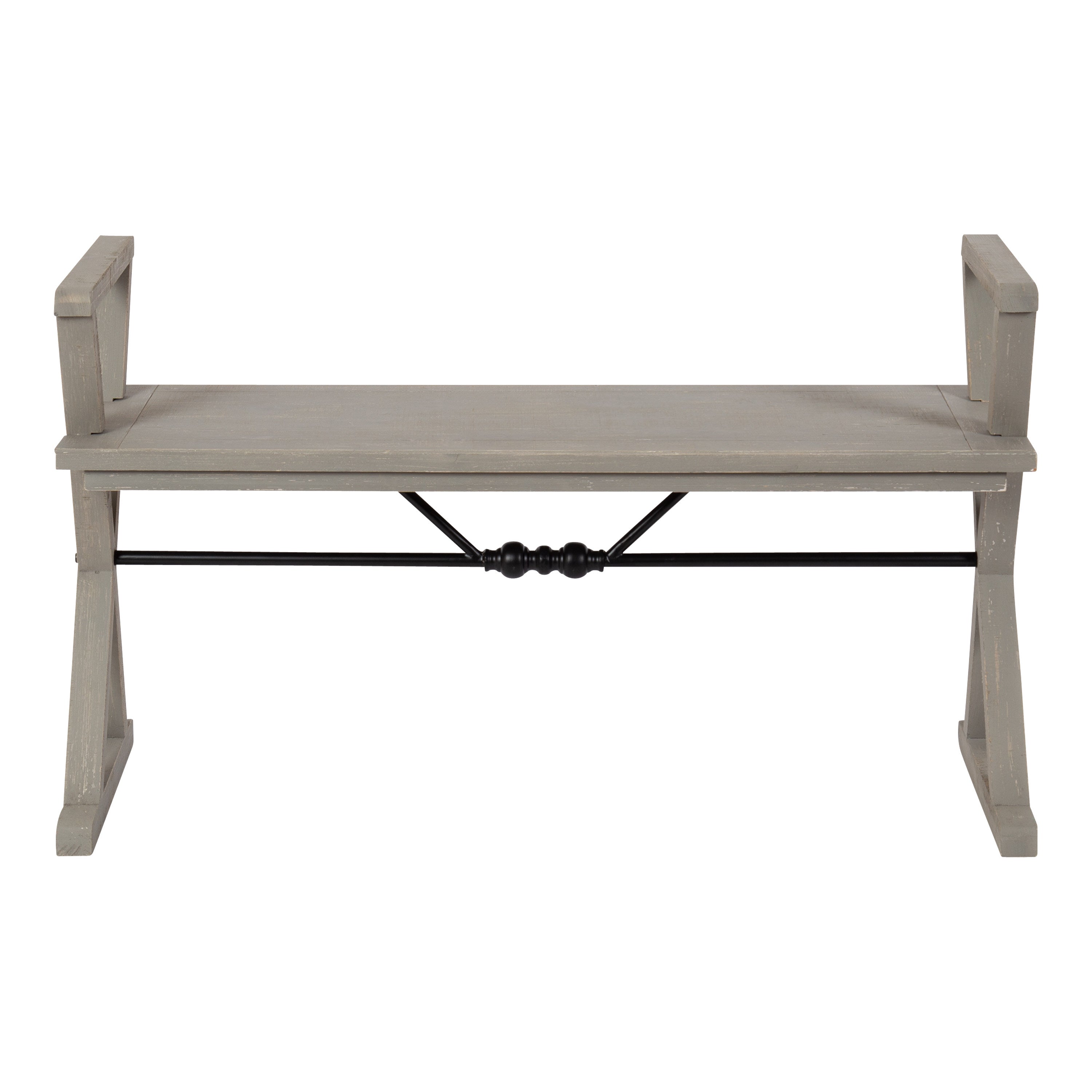 Bench Gray 43x15x26 3