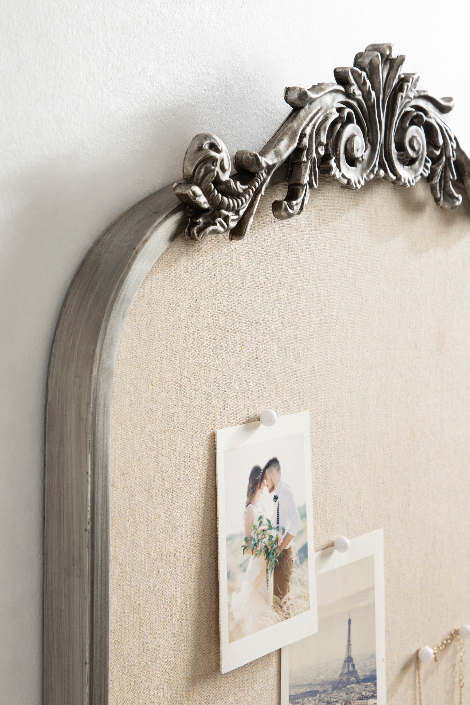 Pinboard Silver 19x31 7