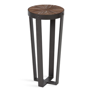 Drink Table Brown Gray 10x10x22 1