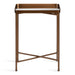Side Table Bronze 18x12x26 3