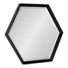 Calter Hexagon Framed Wall Mirror