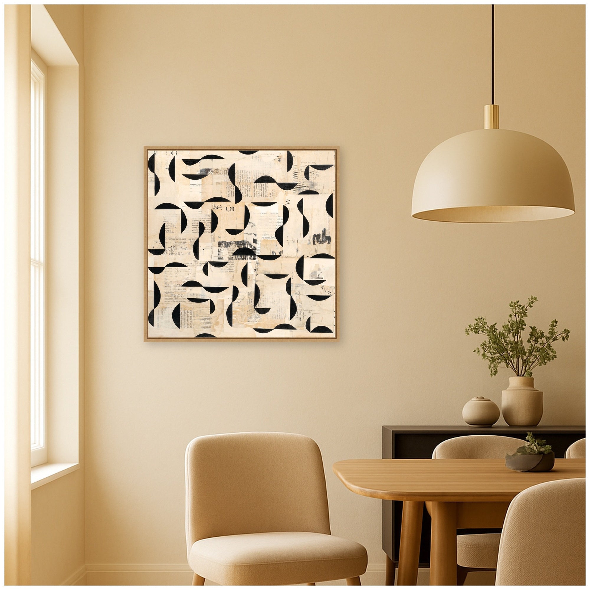 Half Moon Bay FC by Felicia Dadak Framed Canvas Wall Art Print