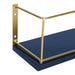 Floating Shelf 2pk 24" Navy Blue 4