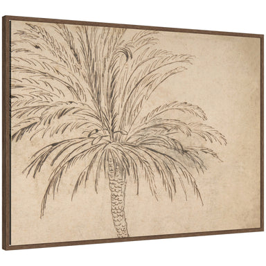 Framed Canvas 38x28 Sylvie Walnut 1