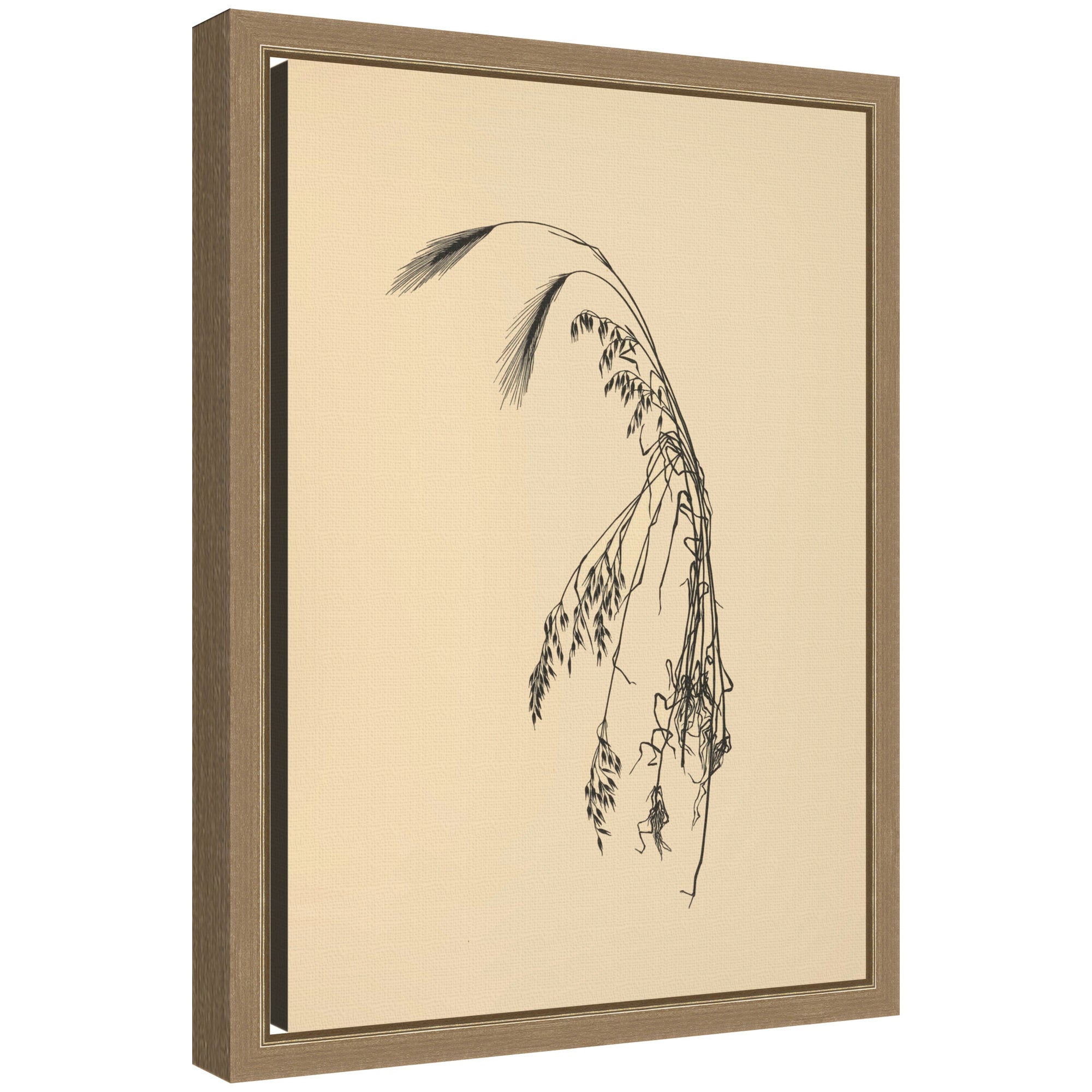 Framed Canvas 10x13 Sylvie Dark Gold 1