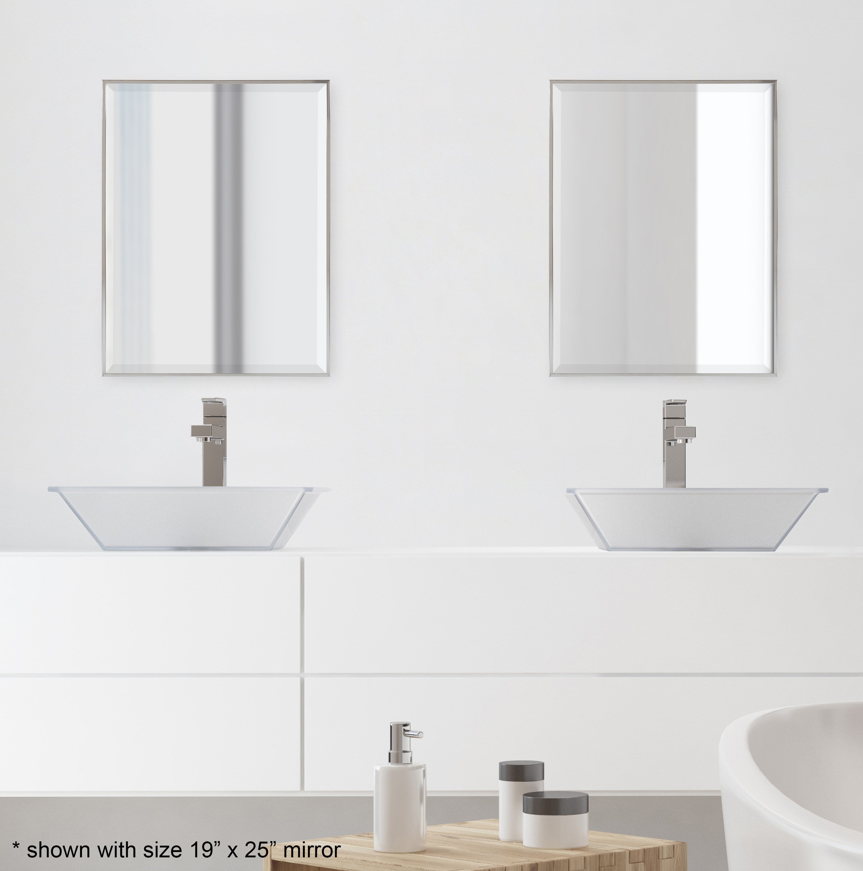 Rectangle Mirror Silver 24.75x36.75 5