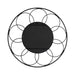 Round Mirror Black 34x34 4