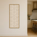 Pinboard Edith Gold 17x41 6