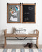 Magnetic Board Rustic Brown 22x32 7