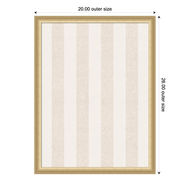 Magnetic Canvas 20x26 Florence Gold 2
