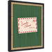 Mounted Canvas Castellan Black 13x16 1