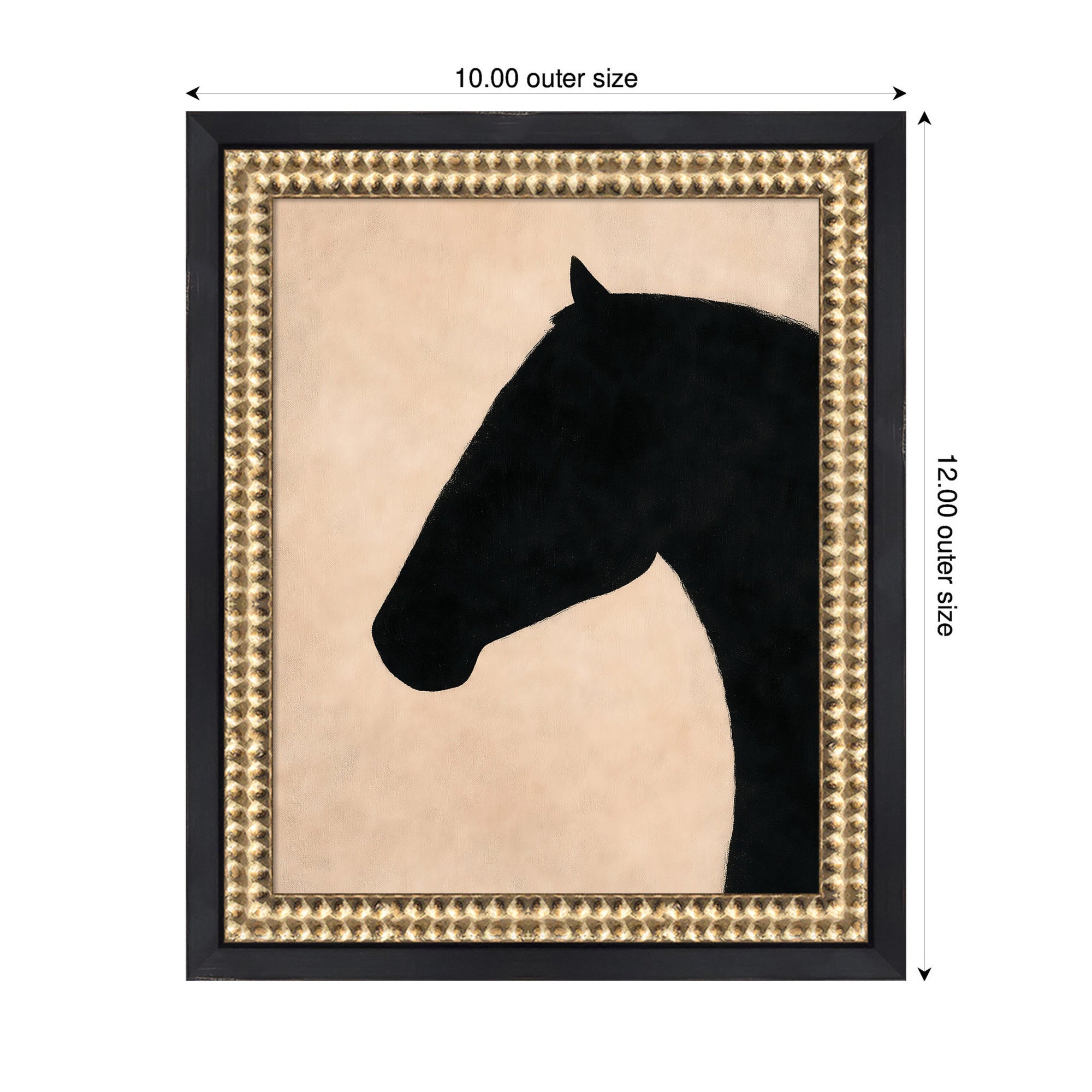 Mounted Canvas 10x12 Castellan Black 2