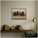 Framed Canvas 24x18 Sylvie Walnut 6
