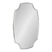 Scallop Mirror Silver 20x30 1