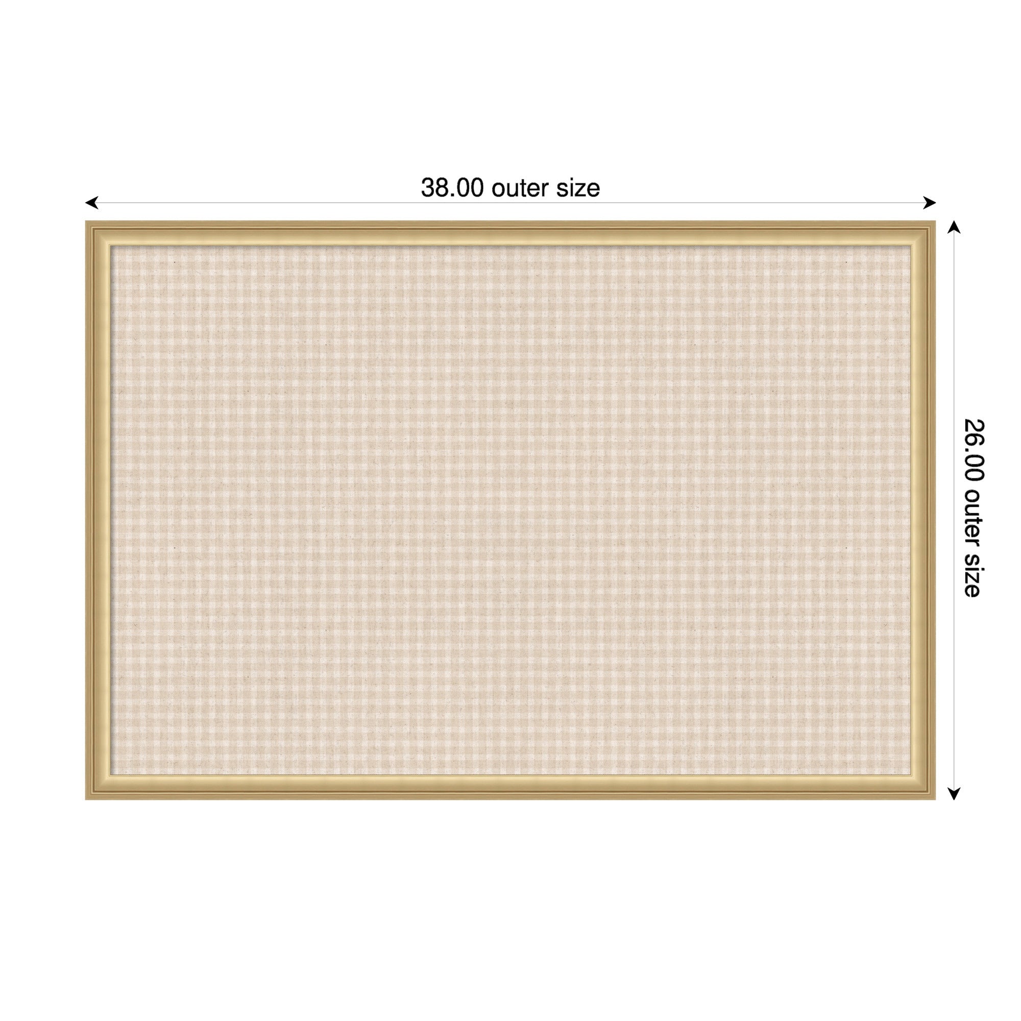 Magnetic Canvas 38x26 Florence Gold 2