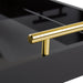Single Tray Black 10x24 4