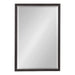 Rectangle Mirror Black 20x30 5