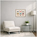 Framed Canvas Sylvie Dark Gold 24x18 5