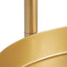 Tabletop Planter Gold 7x7x10 4