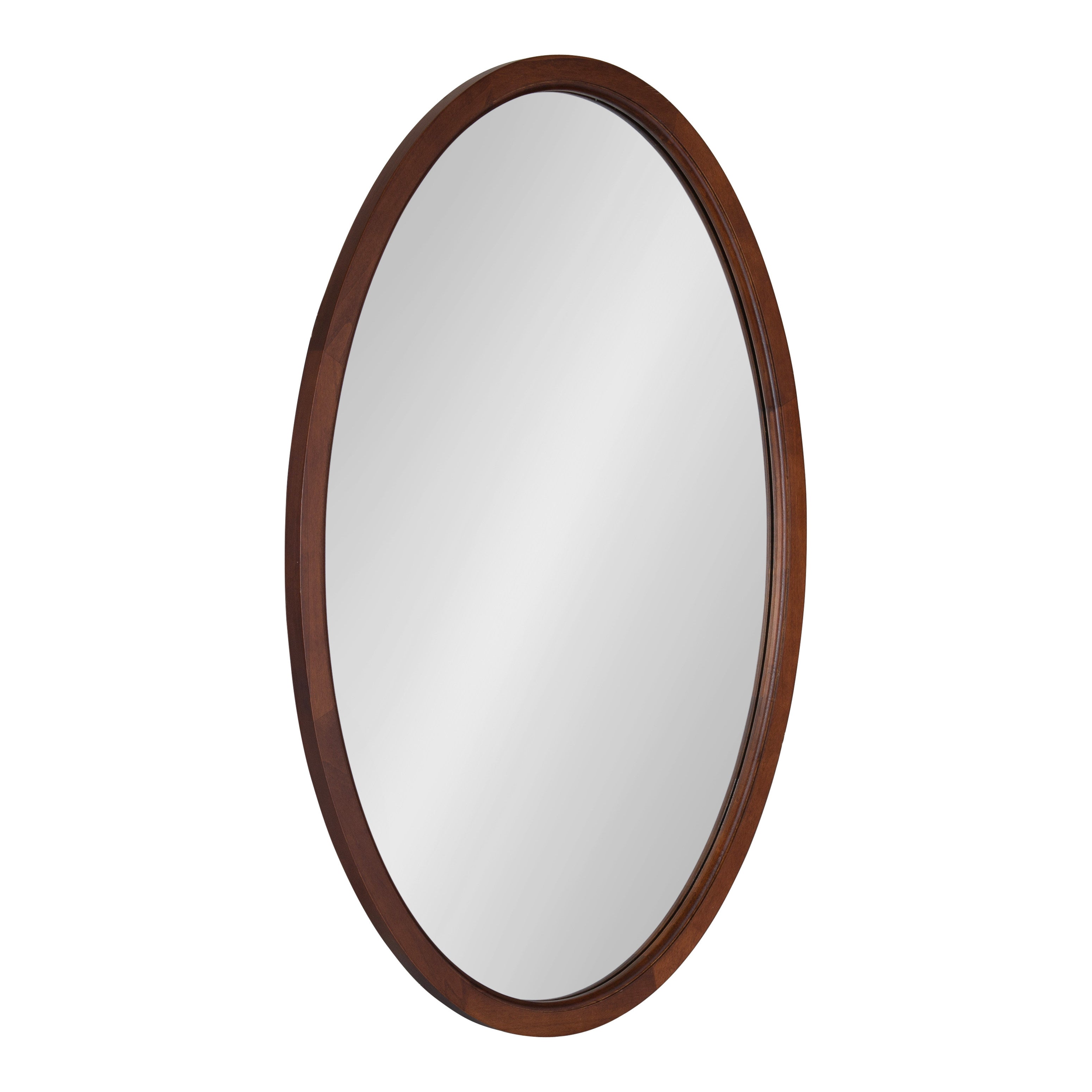Oval Walnut Brown 24x36 5