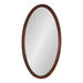 Oval Walnut Brown 24x36 5