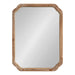 Scallop Mirror Rustic Brown 18x24 2