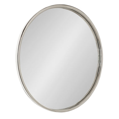 Round Mirror Silver 24" Diameter 1
